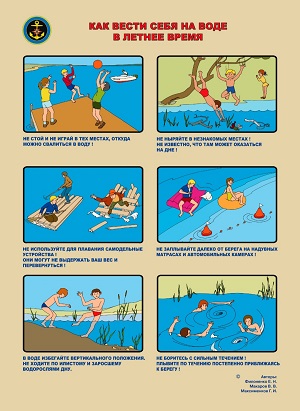 Правила безопасного поведения на воде
