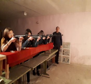 Общешкольные соревнования по стрельбе