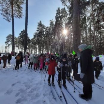 Первенство школы по лыжным гонкам ⛷️